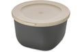 Koziol Vorratsdose Connect 1l 16.2x15.7x9.3cm, grau, bio-circular