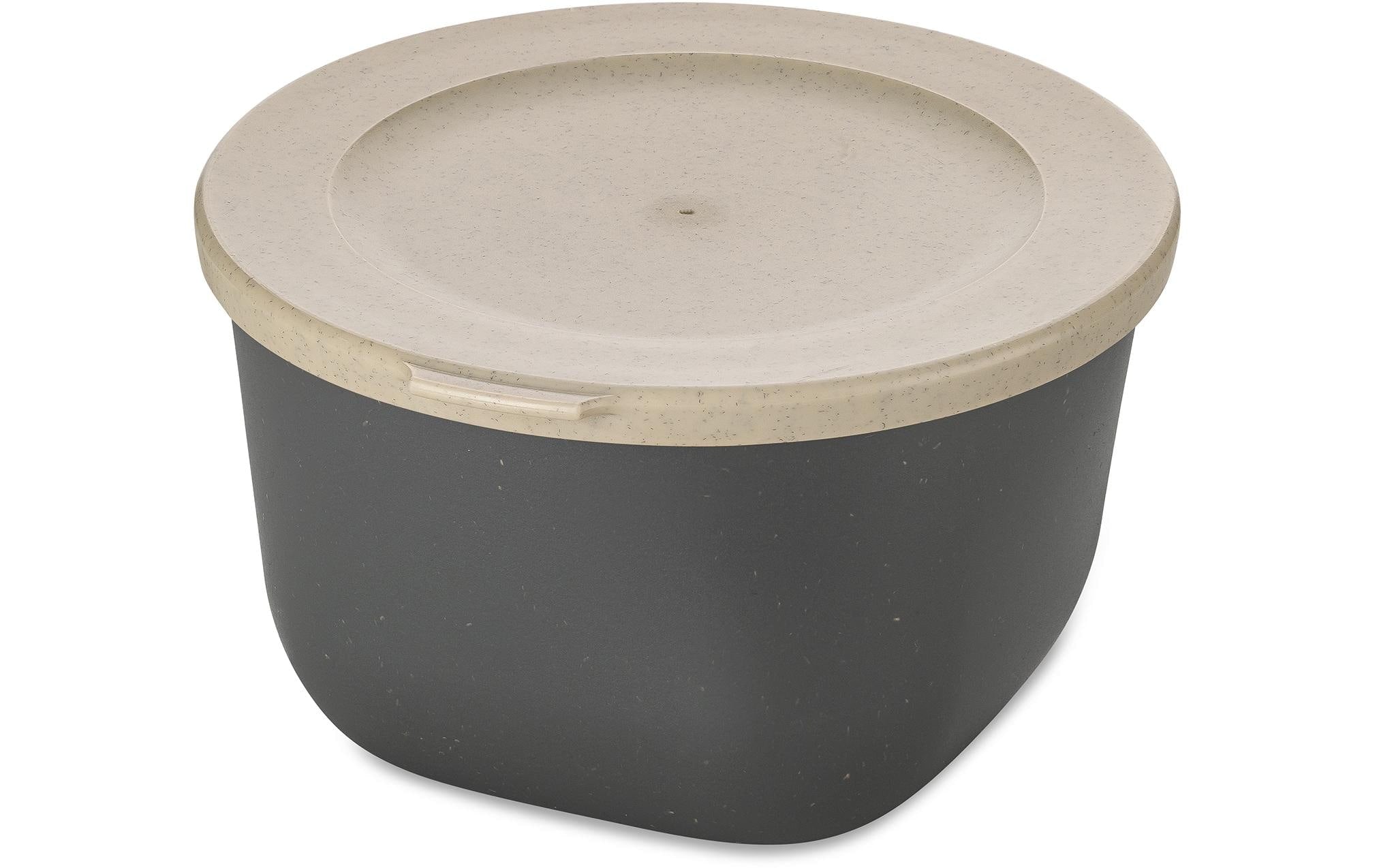 Koziol Vorratsdose Connect 1l 16.2x15.7x9.3cm, grau, bio-circular