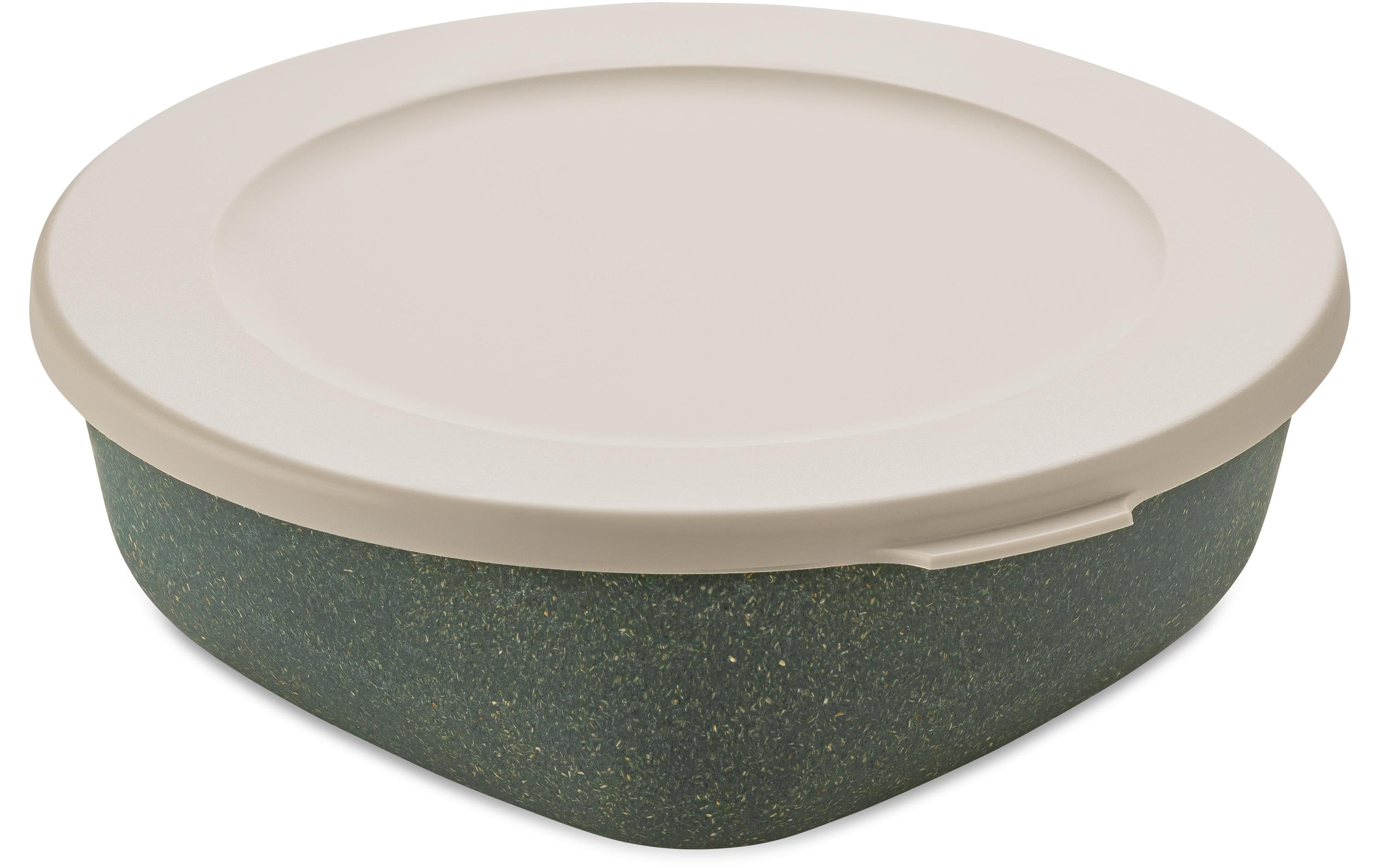 Koziol Vorratsdose Connect 1.3l 21.3x20.7x7.1cm, grau, bio-circular