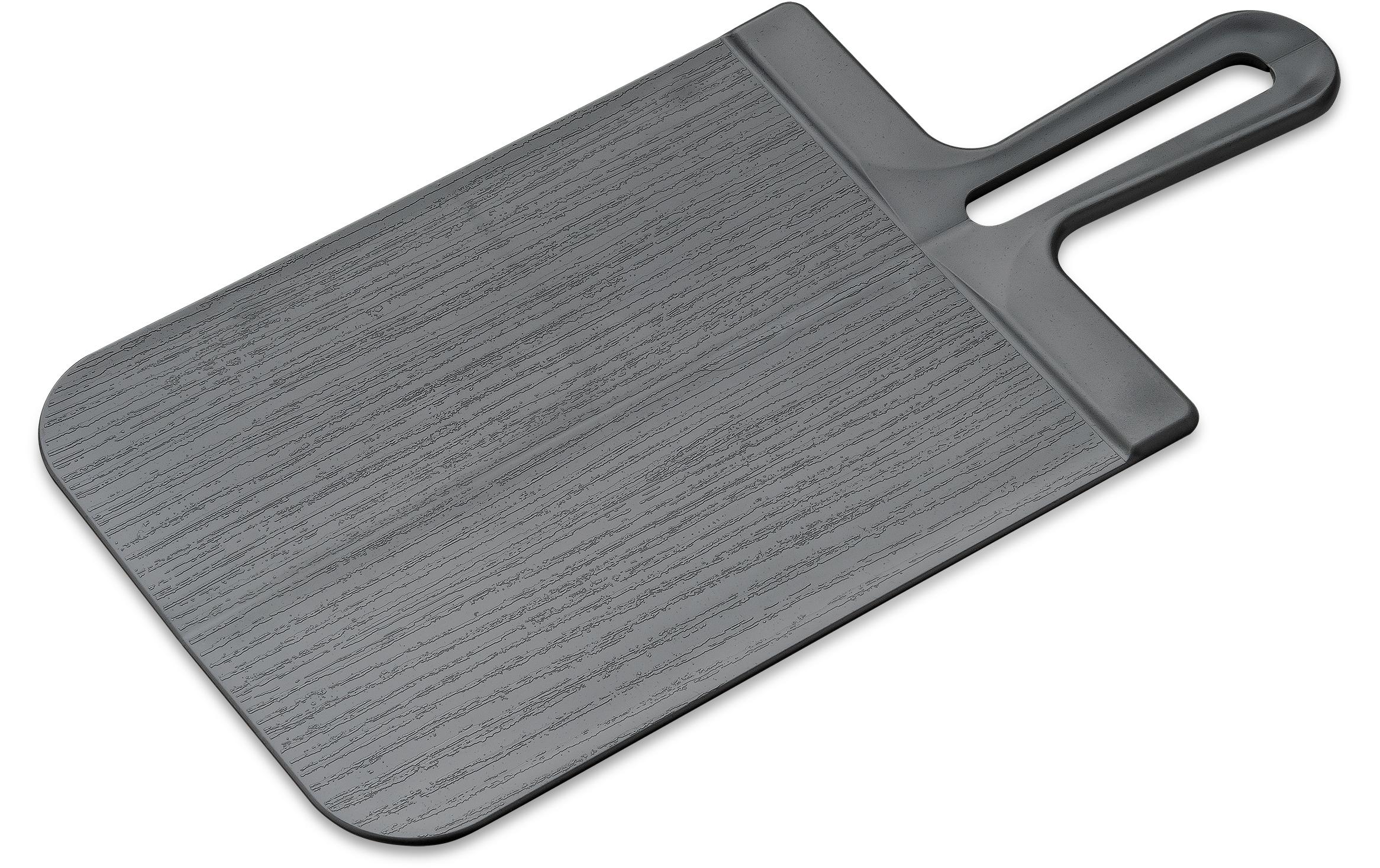 Koziol Schneidebrett Snap S 33.1x16.6x0.5cm, grau, bio-circular