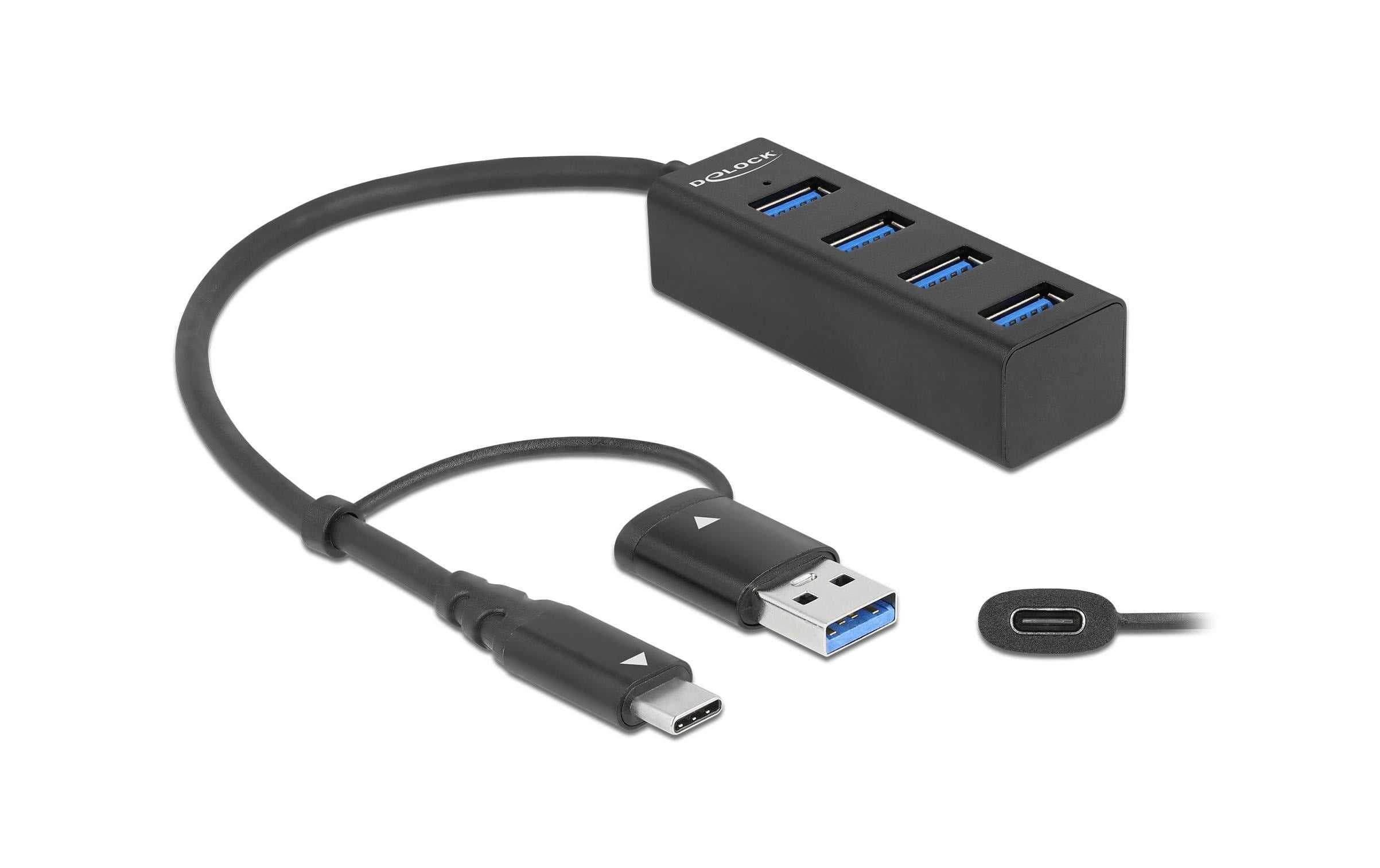 Delock USB 3.2 Hub 63828 4 Port USB 3.2 Gen 1 Hub