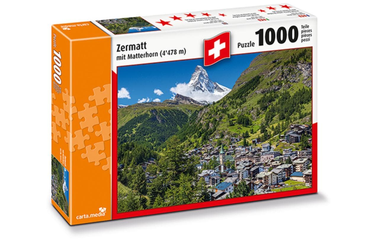 Puzzle "Zermatt" 1000 Teile
