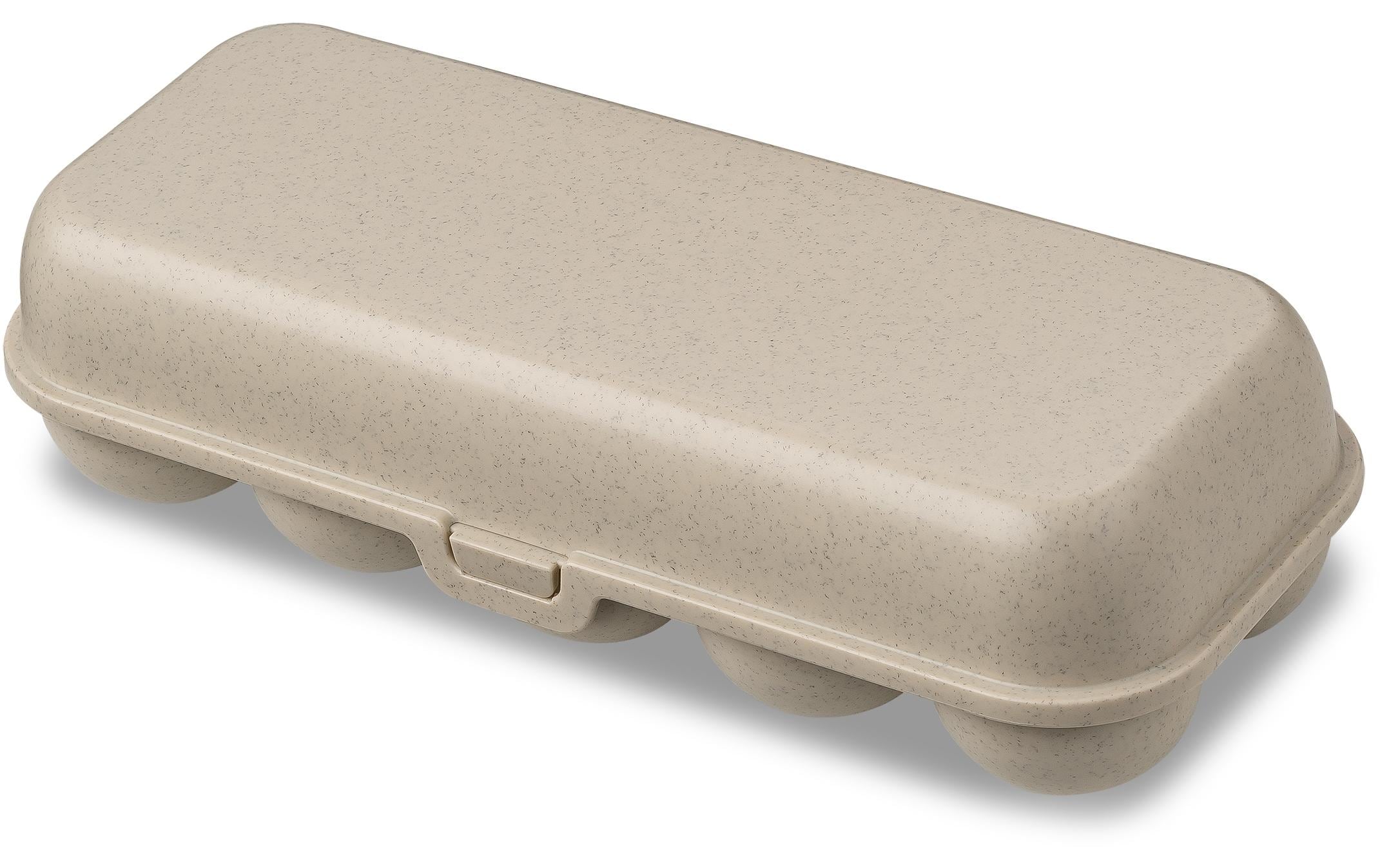 Koziol Eierbox to go 27.7x11.8x7.3cm, sand, bio-circular