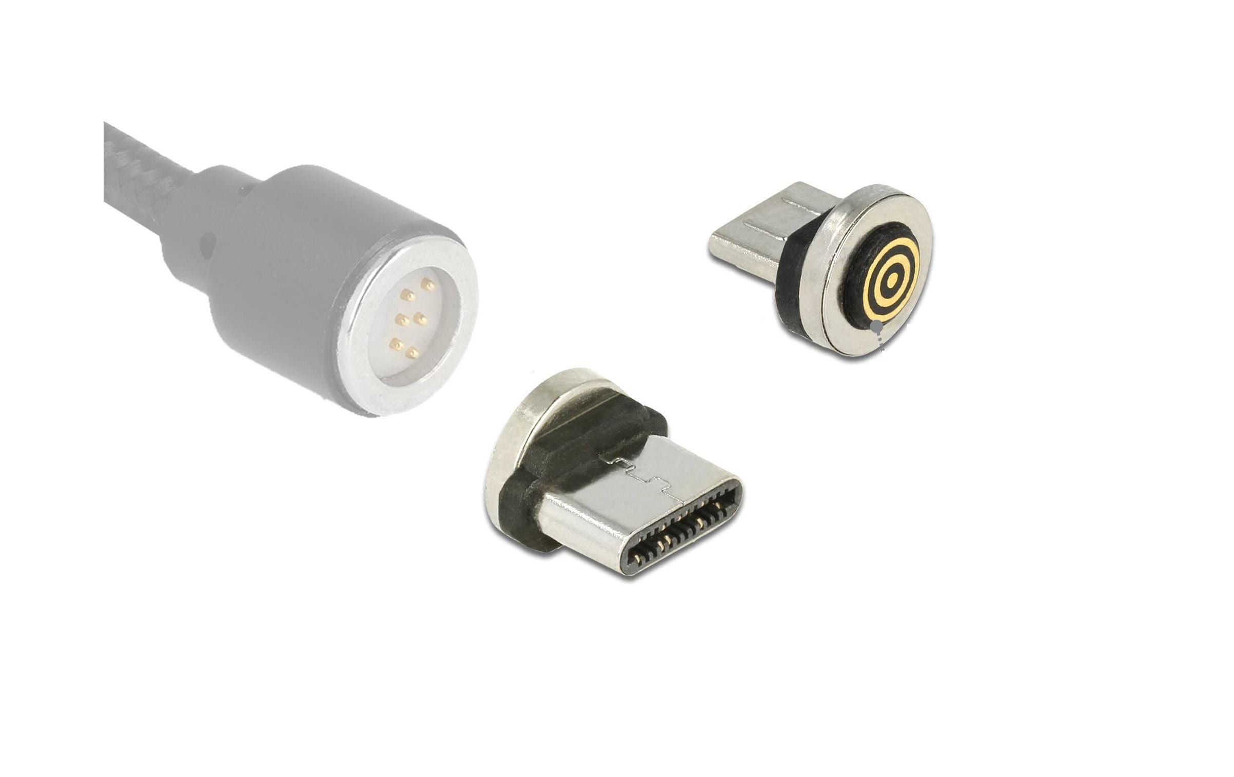 Magnetischer Adapter USB Typ-C passend zu Delock 85723/85724