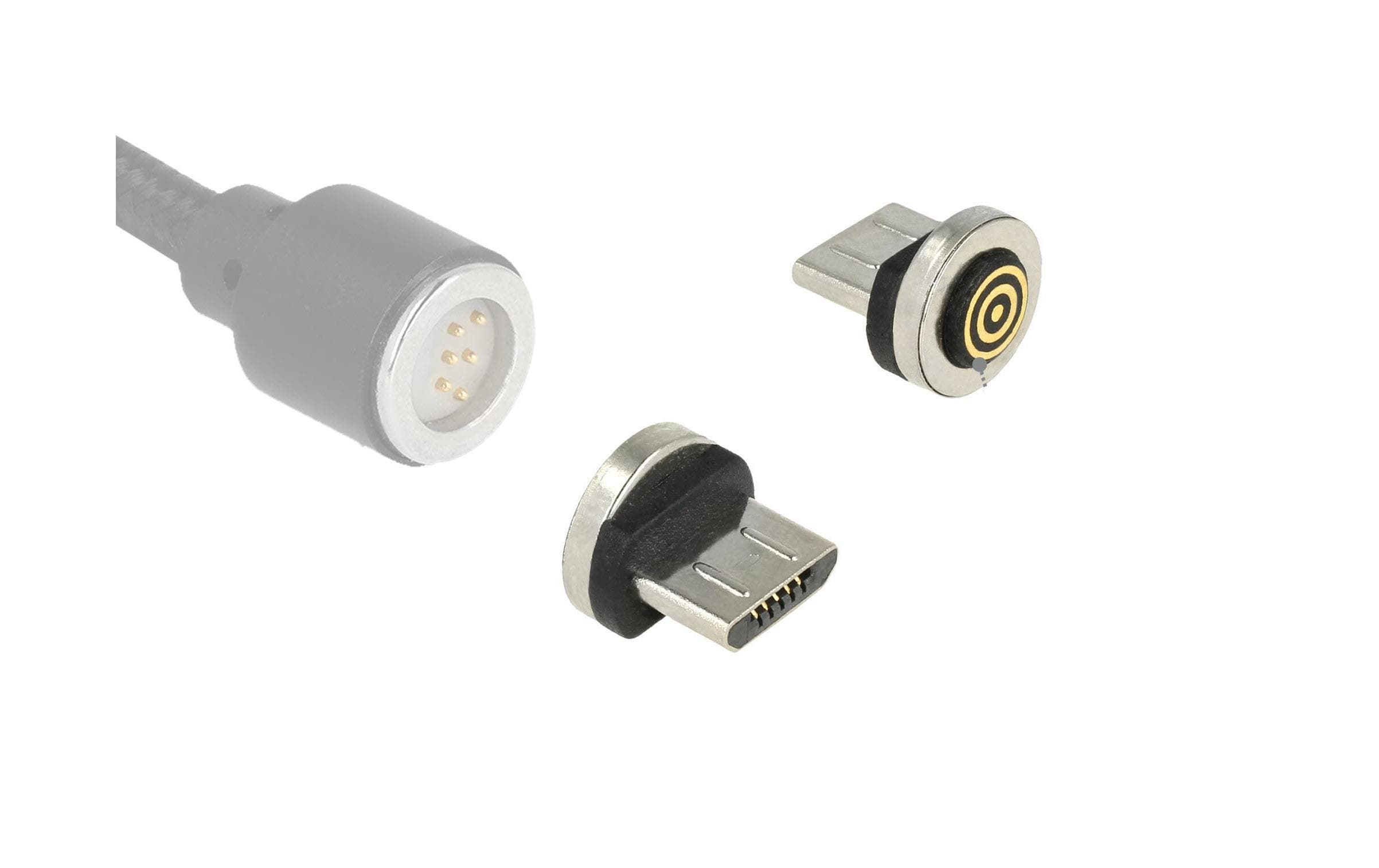 Magnetischer Adapter USB Micro-B passend zu Delock 85723/85724