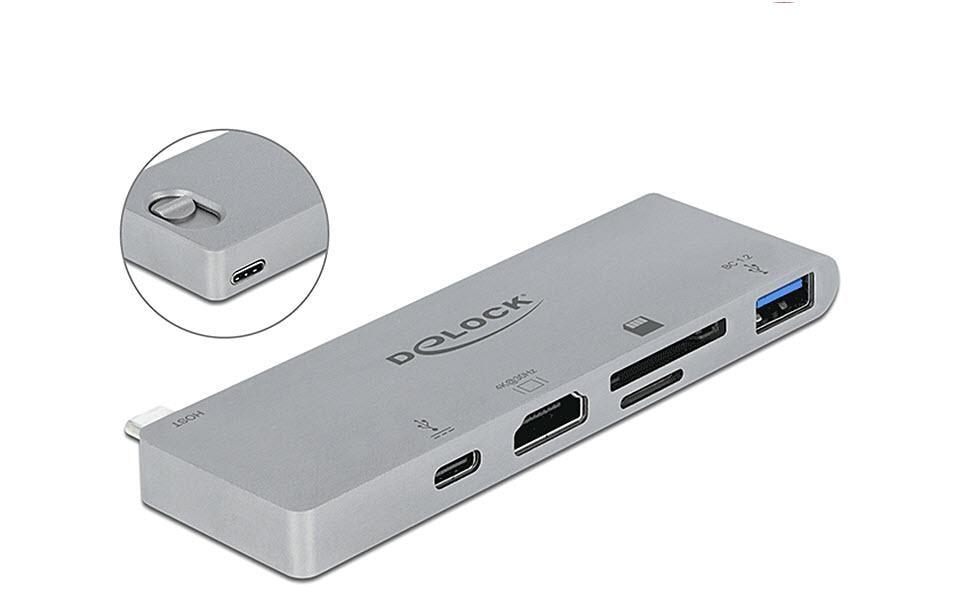 Delock 87745 Dockingstation nur für Macbook,mit 4K und PD 3.0