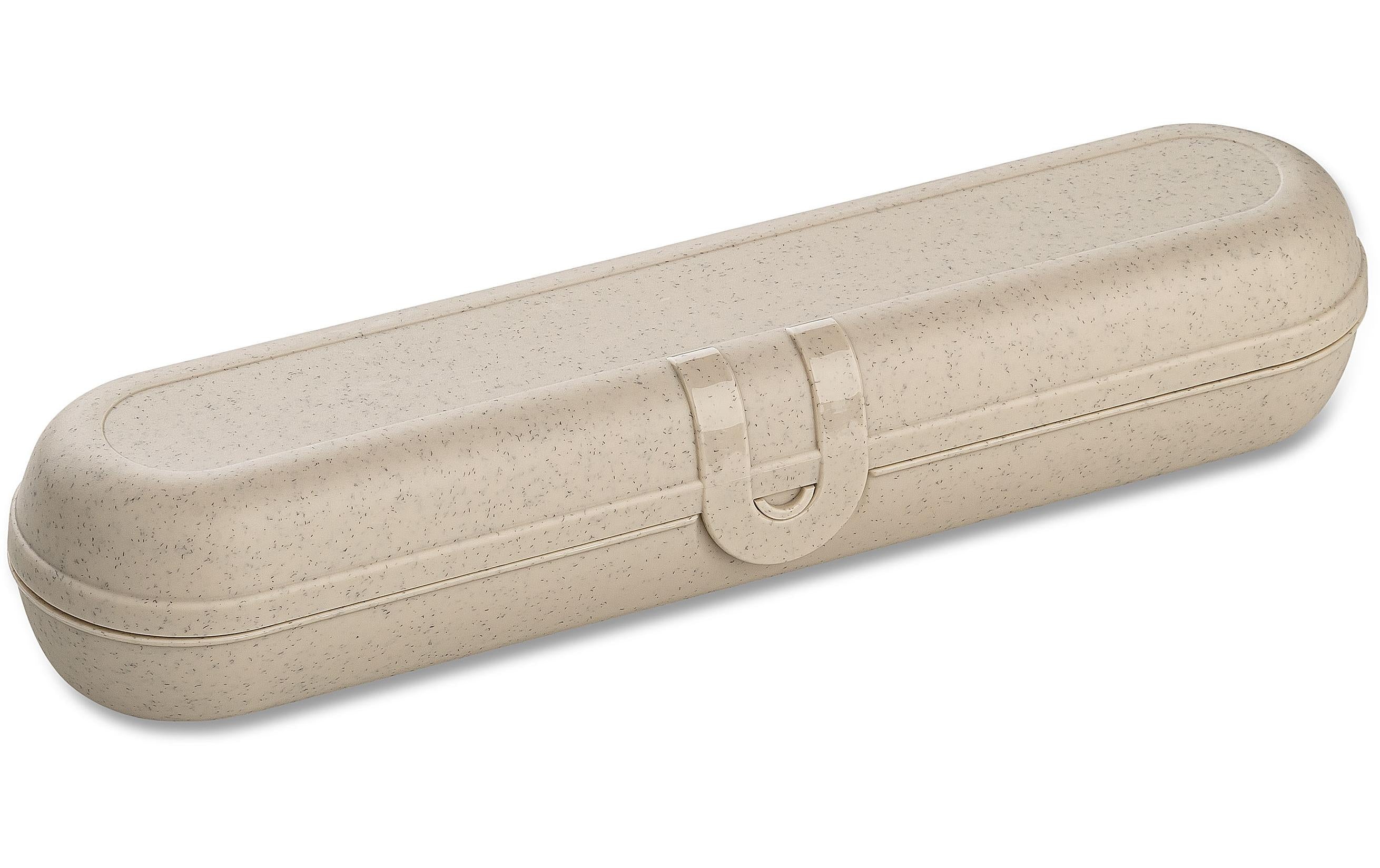 Koziol Besteckset KliKK Etui 24.0x5.6x4.4cm, sand, bio-circular