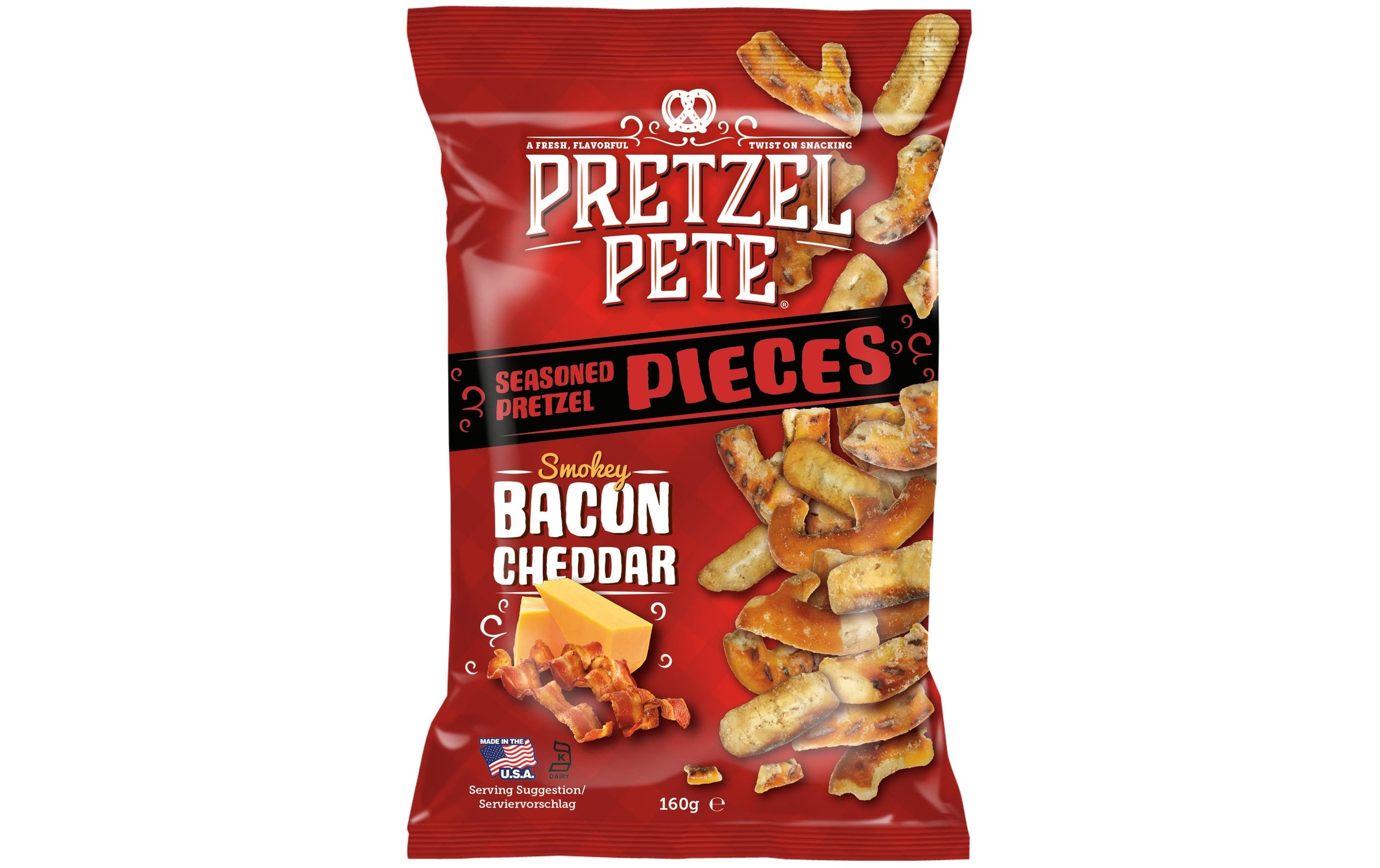 Pieces Smokey Bacon & Cheddar 160 g