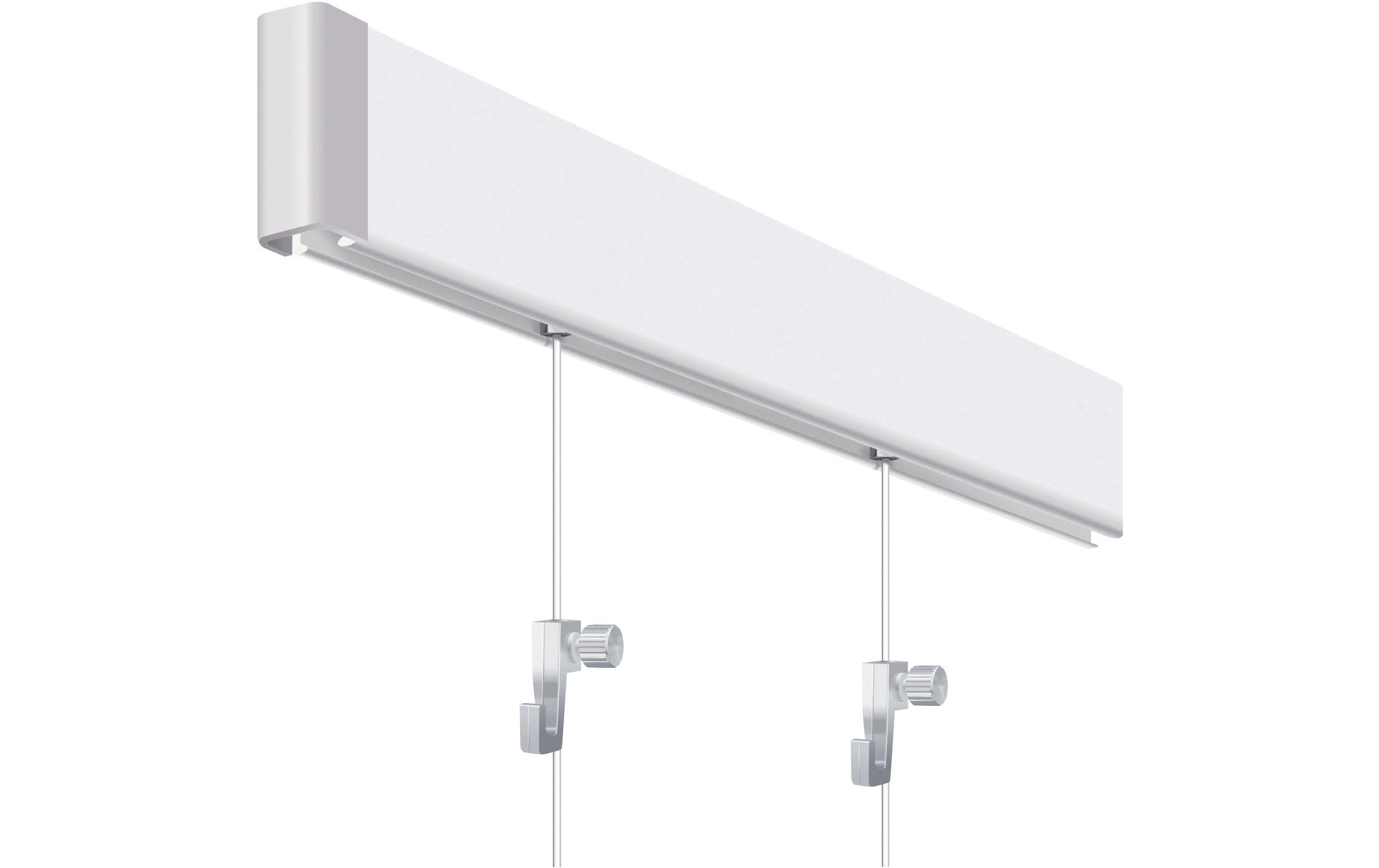 FRANKEN Tafel-Schienensystem Galerieschiene 240xm