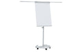 FRANKEN Flipchart ECO Mobil mit Laufrollen + 2 Seitenarmen, 68 x 105 cm