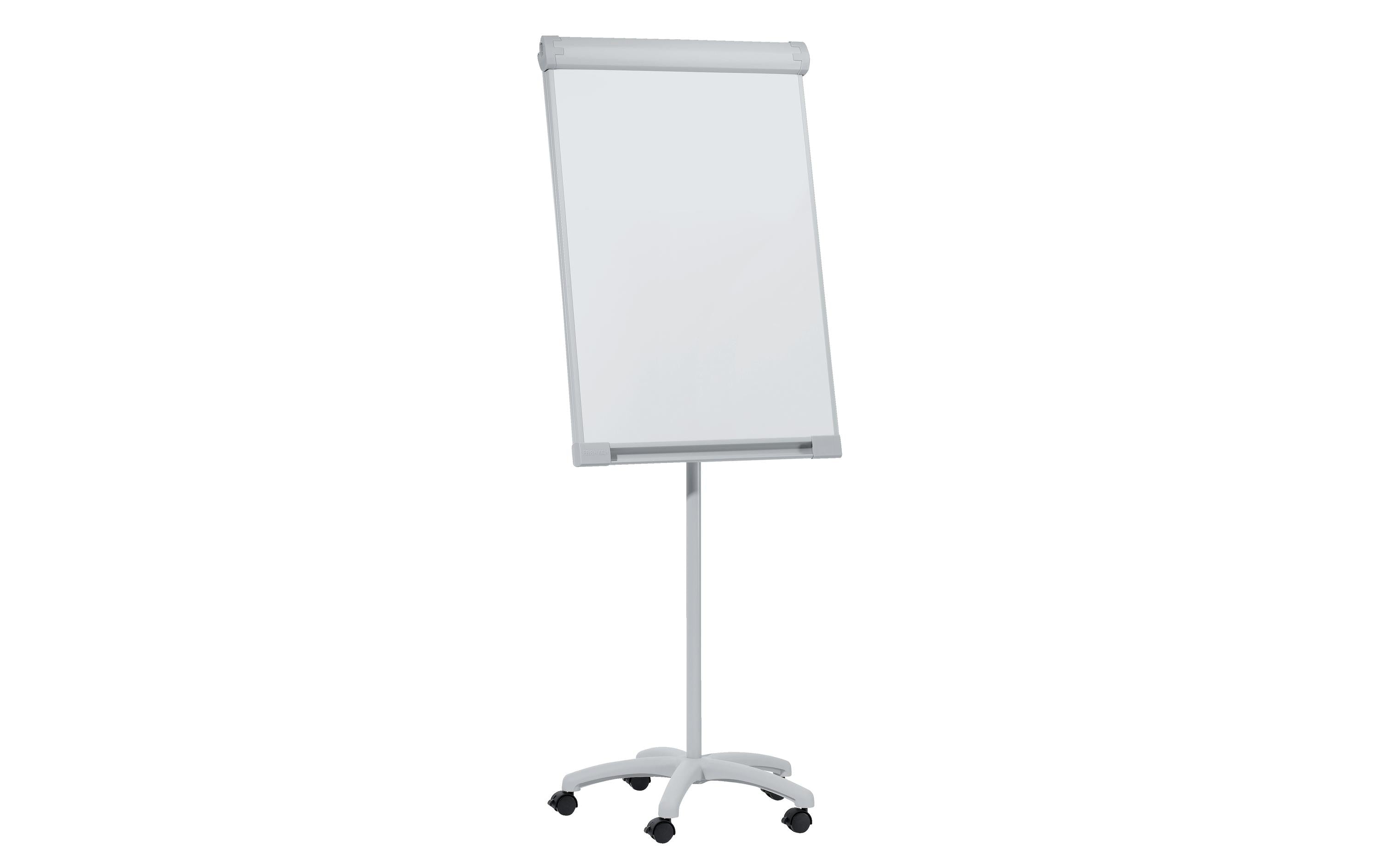 FRANKEN Flipchart PRO Mobil mit Laufrollen, 67 x 95 cm
