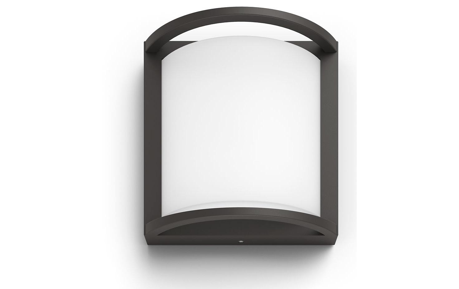 Philips Aussenwandleuchte Samondra 12W, 1200lm, 2700K, anthrazit