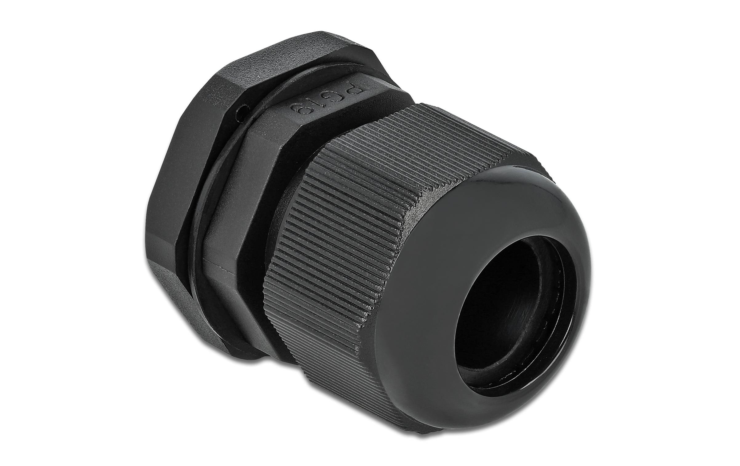 Delock Kabelverschraubung PG19 28mm IP 68, schwarz, 10 Stück