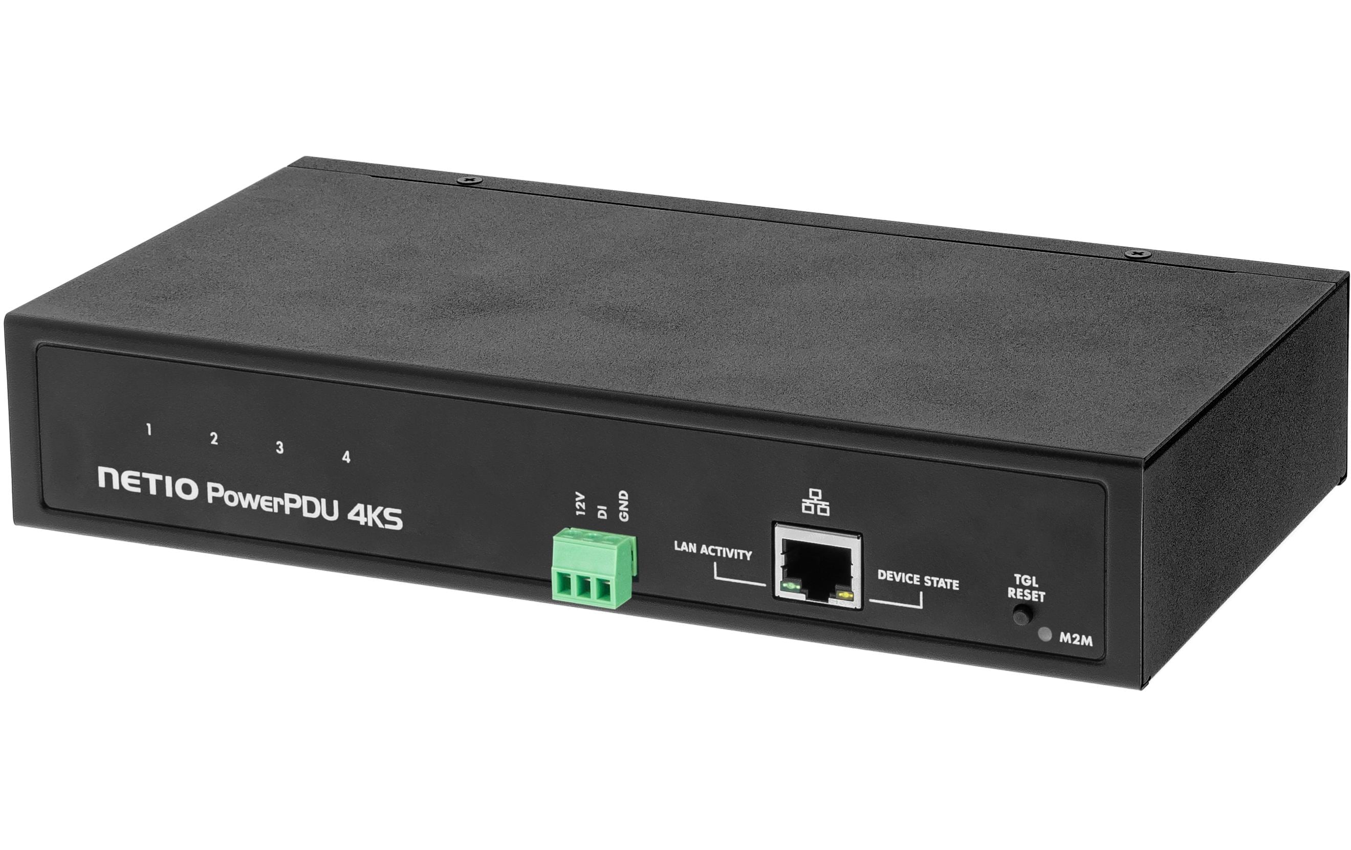 NETIO PowerPDU 4KS CH, IP-Steckdosenleiste mit Meteringfunktion