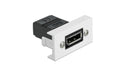 Delock Easy 45 DisplayPort Modul gerade, 22.5x45mm