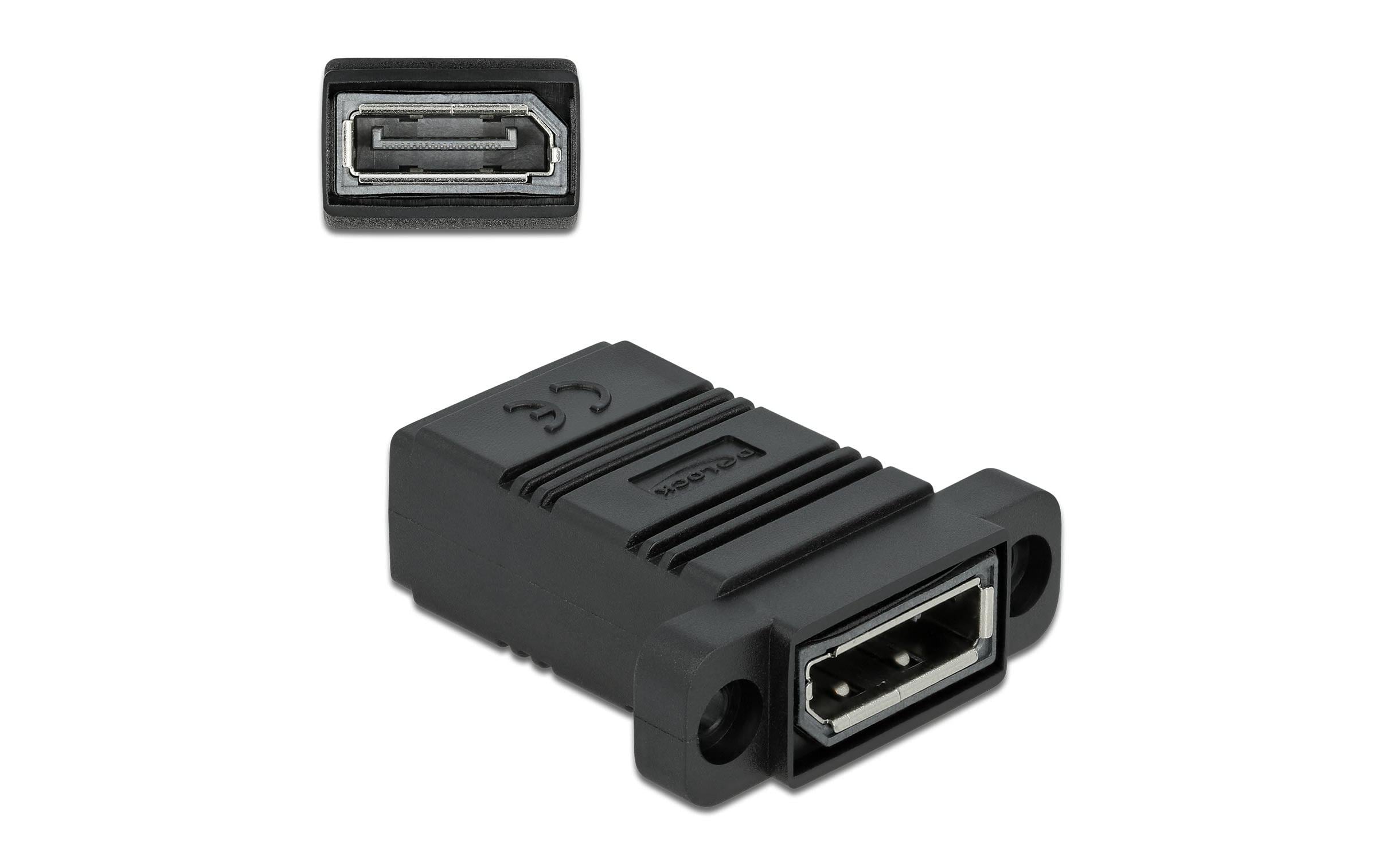 Delock Easy 45 DisplayPort Adapter gerade