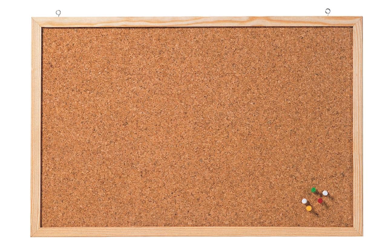FRANKEN Korktafel Memoboard, 120 x 80 cm braun