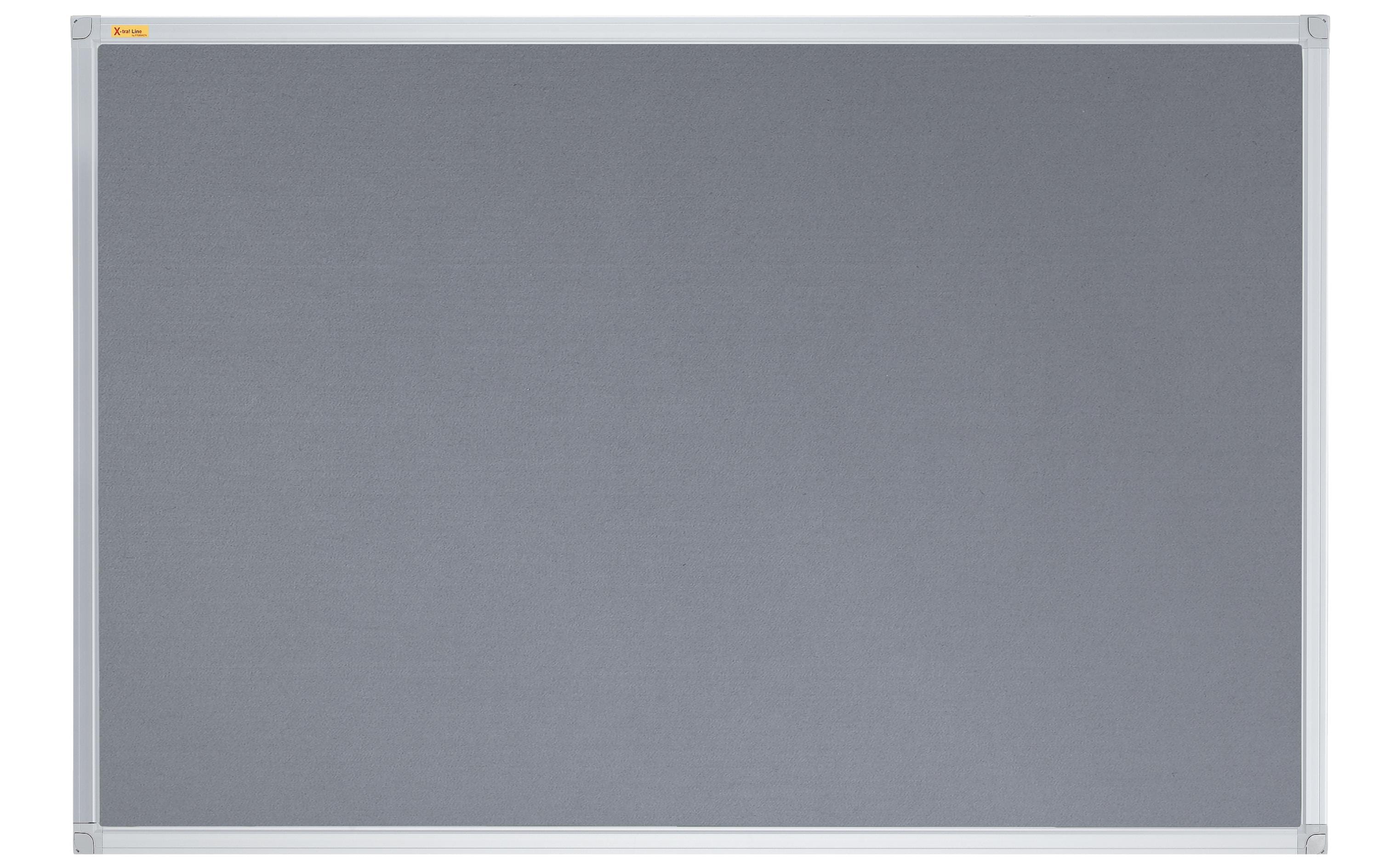 FRANKEN Filztafel X-tra!Line, 60 x 45 cm grau