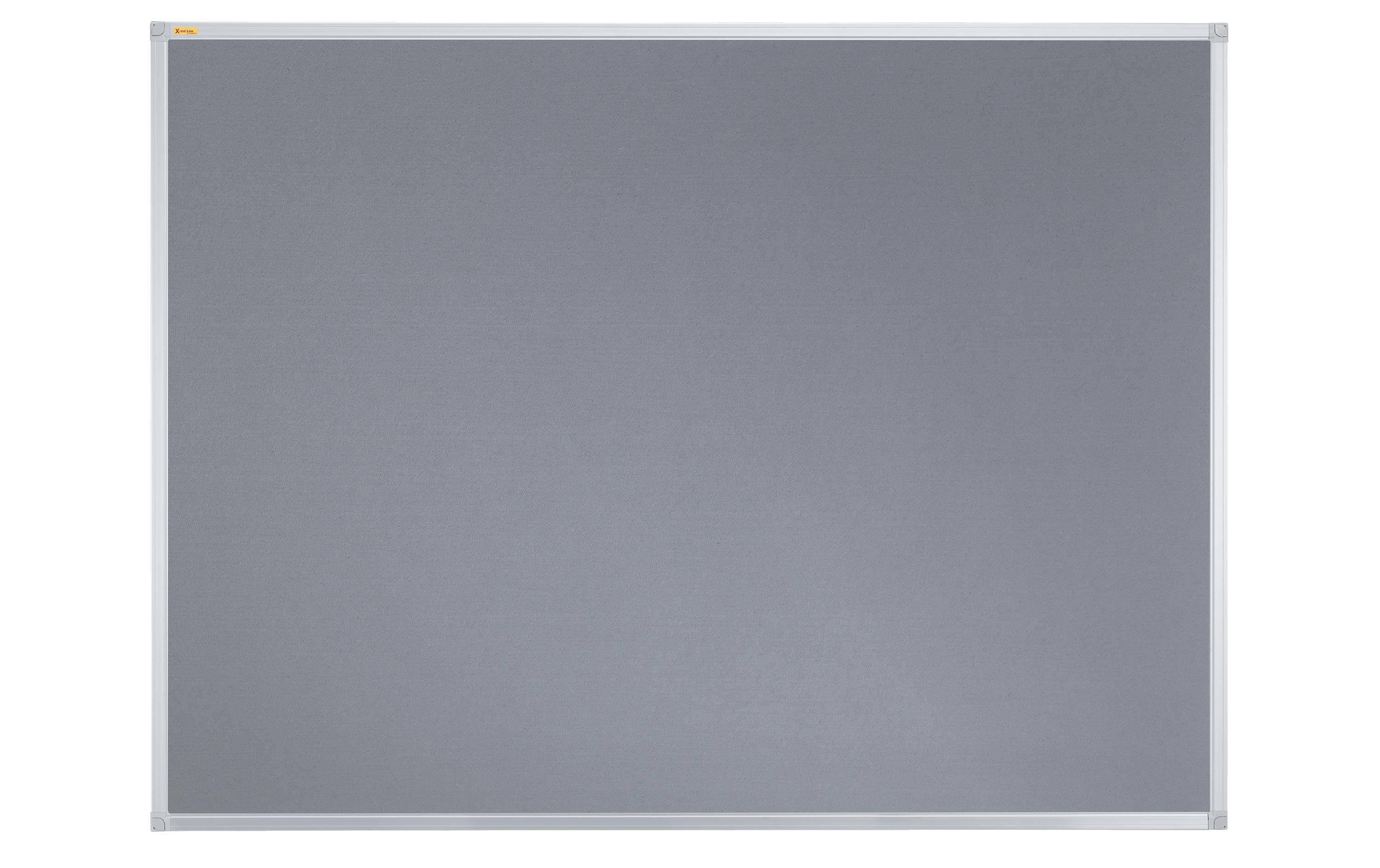 FRANKEN Filztafel X-tra!Line, 120 x 90 cm grau