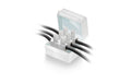 Gel Box Pascal 36x37x26mm max. 3x4mm2/5x2.5mm2, IPx8, -40°C - +50°C