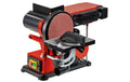 Einhell Stand-Band-Tellerschleifer TC-US380 Neig- und schwenkbarer Alutisch