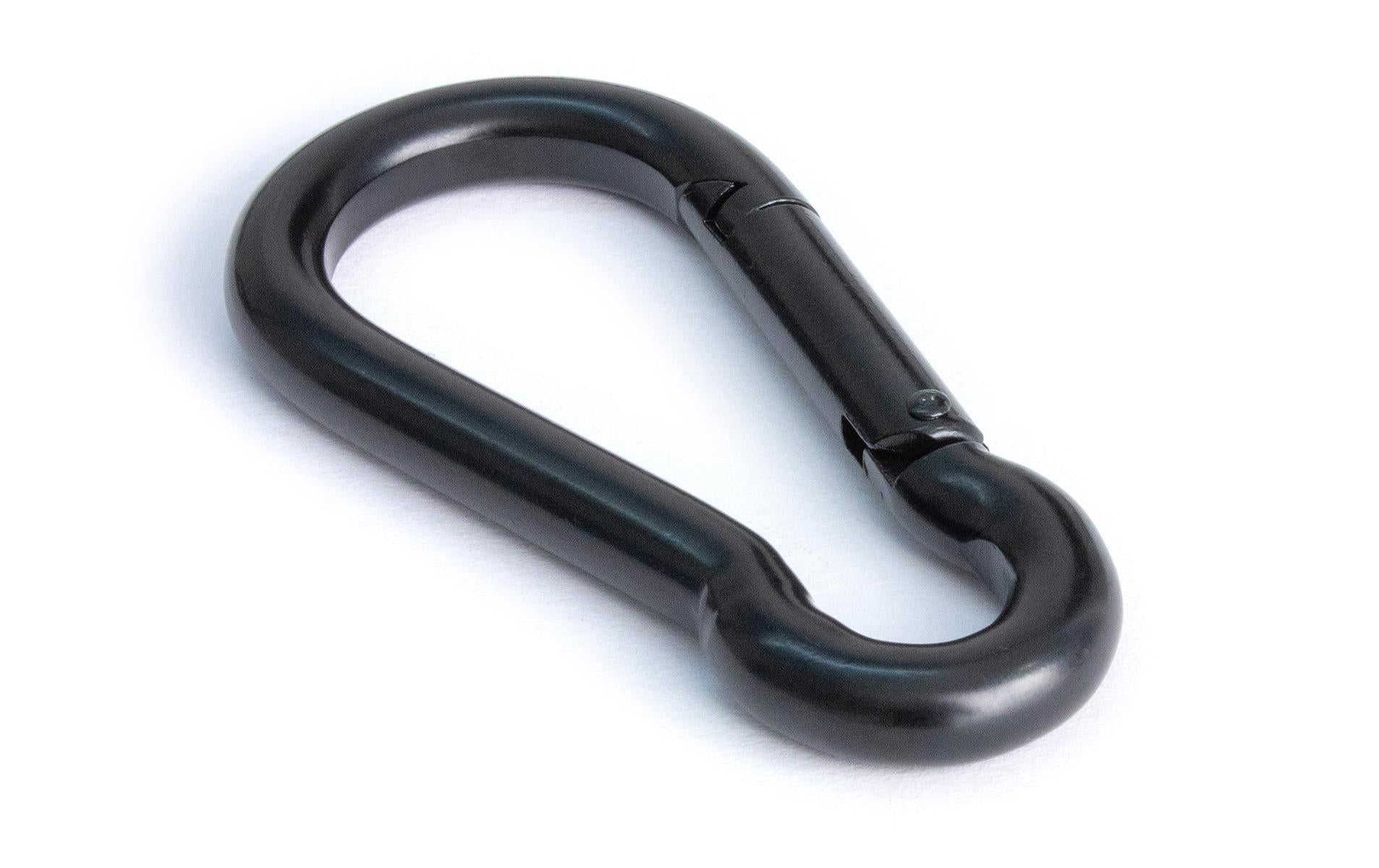 Karabinerhaken Ø 10x100mm Blackline à 1 Stk.