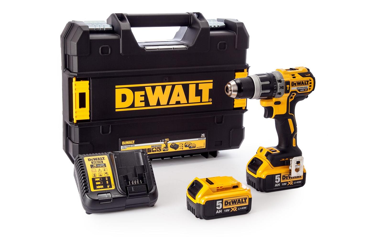 DeWalt Akku-Schlagbohrschrauber DCD796P2 2 x 5.0 Ah
