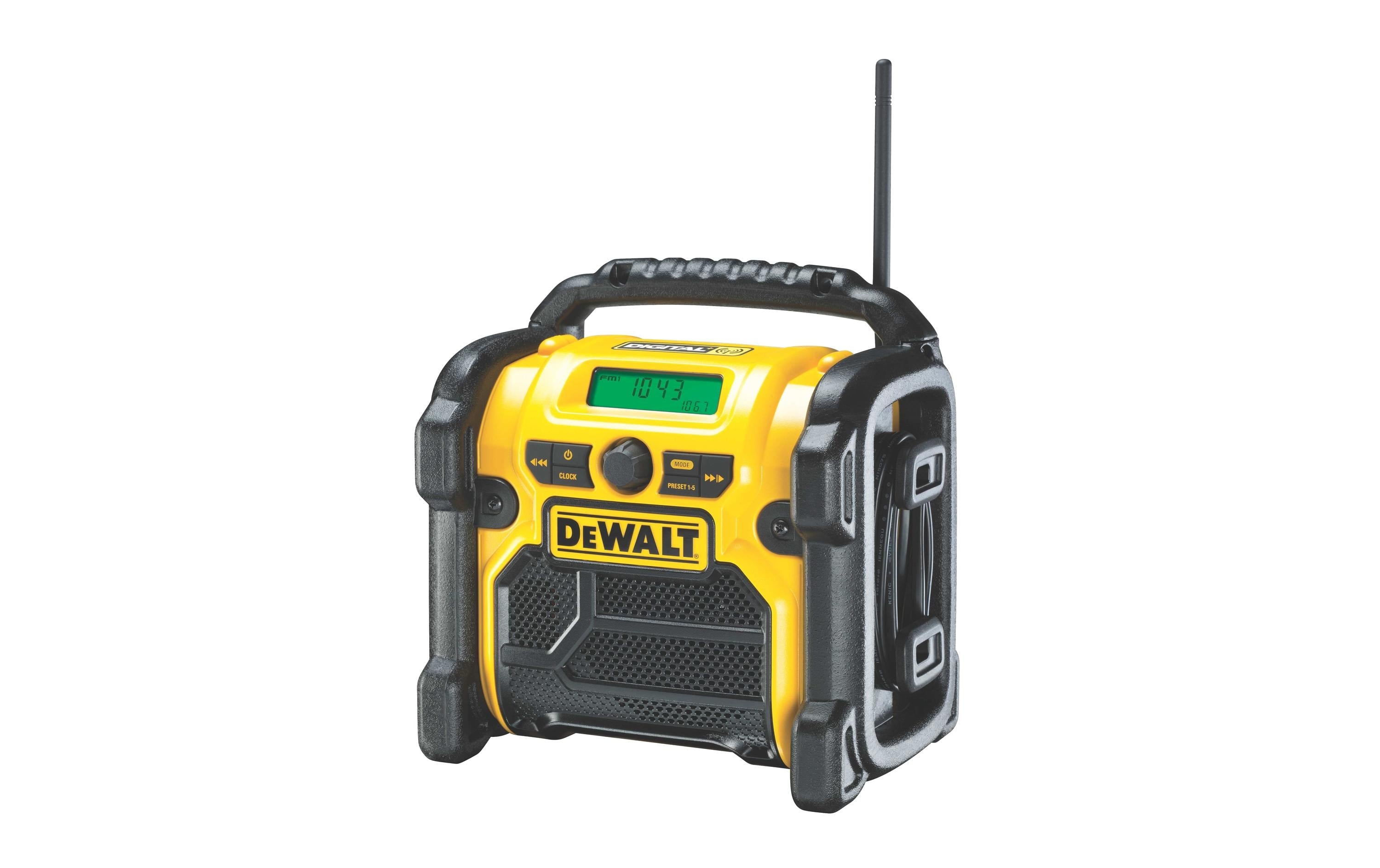 DeWalt Akku- und Netz-Radio DCR020 Solo