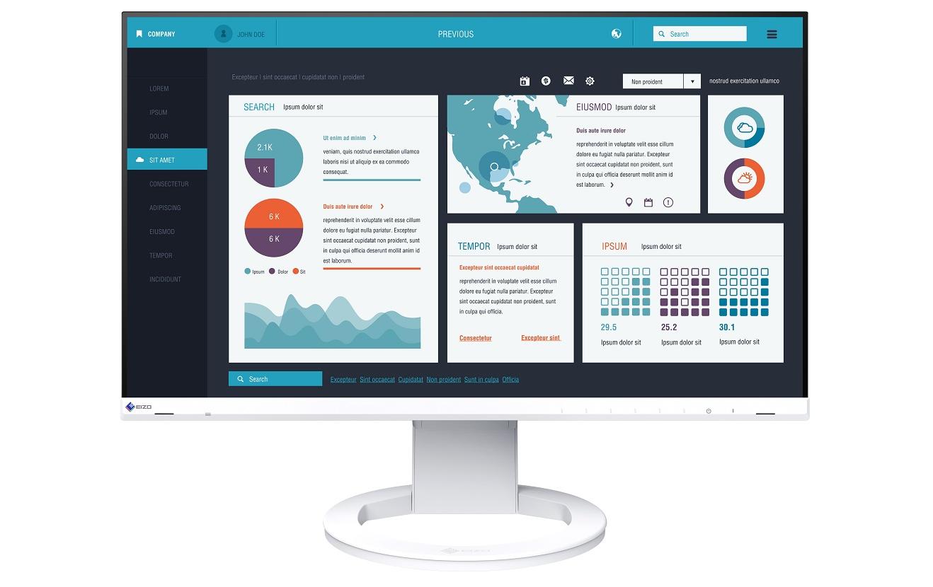EIZO EV2490-Swiss Edition 23.8" weiss