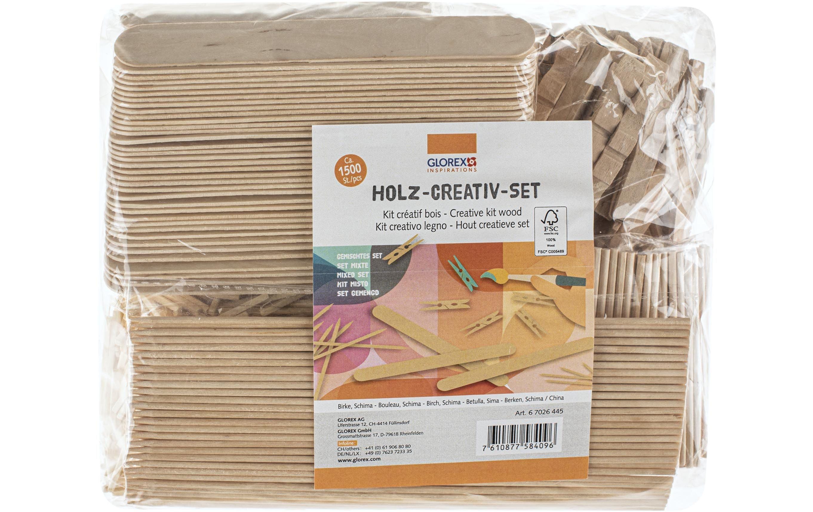 Glorex Holz-Creativ-Set ca. 1500 Teile