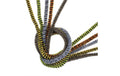 Glorex Biegeplüsch, Bicolor mixed bunt 50 cm x 8 mm, 10 Stück