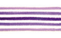 Glorex Biegeplüsch Mix Lilatöne 50 cm, 10 Stück