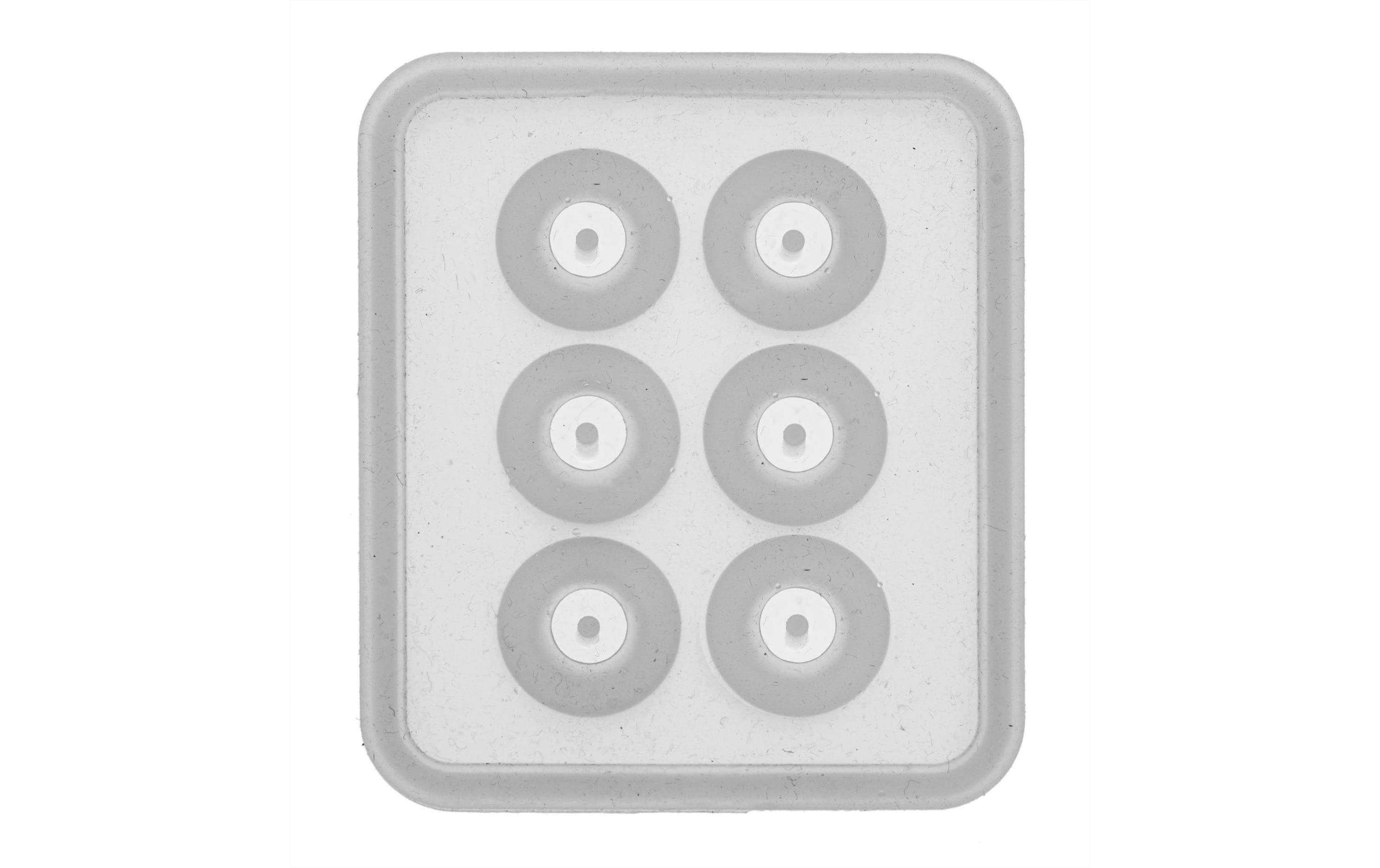 Glorex Silikon-Form, Kugel Ø 12 mm 6 x 7 cm, 6-teilig