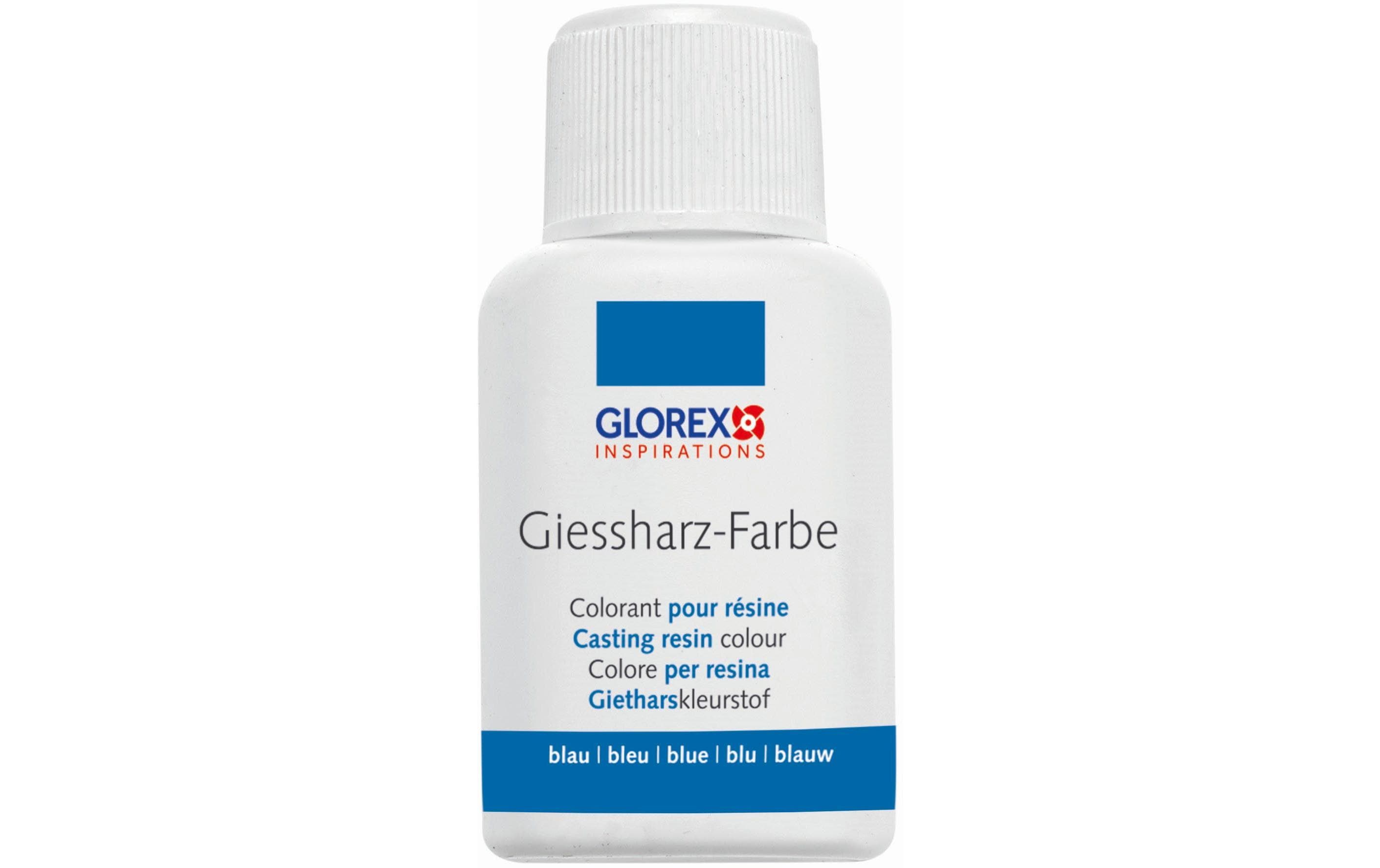 Glorex Giessharz-Farbe blau 20 ml