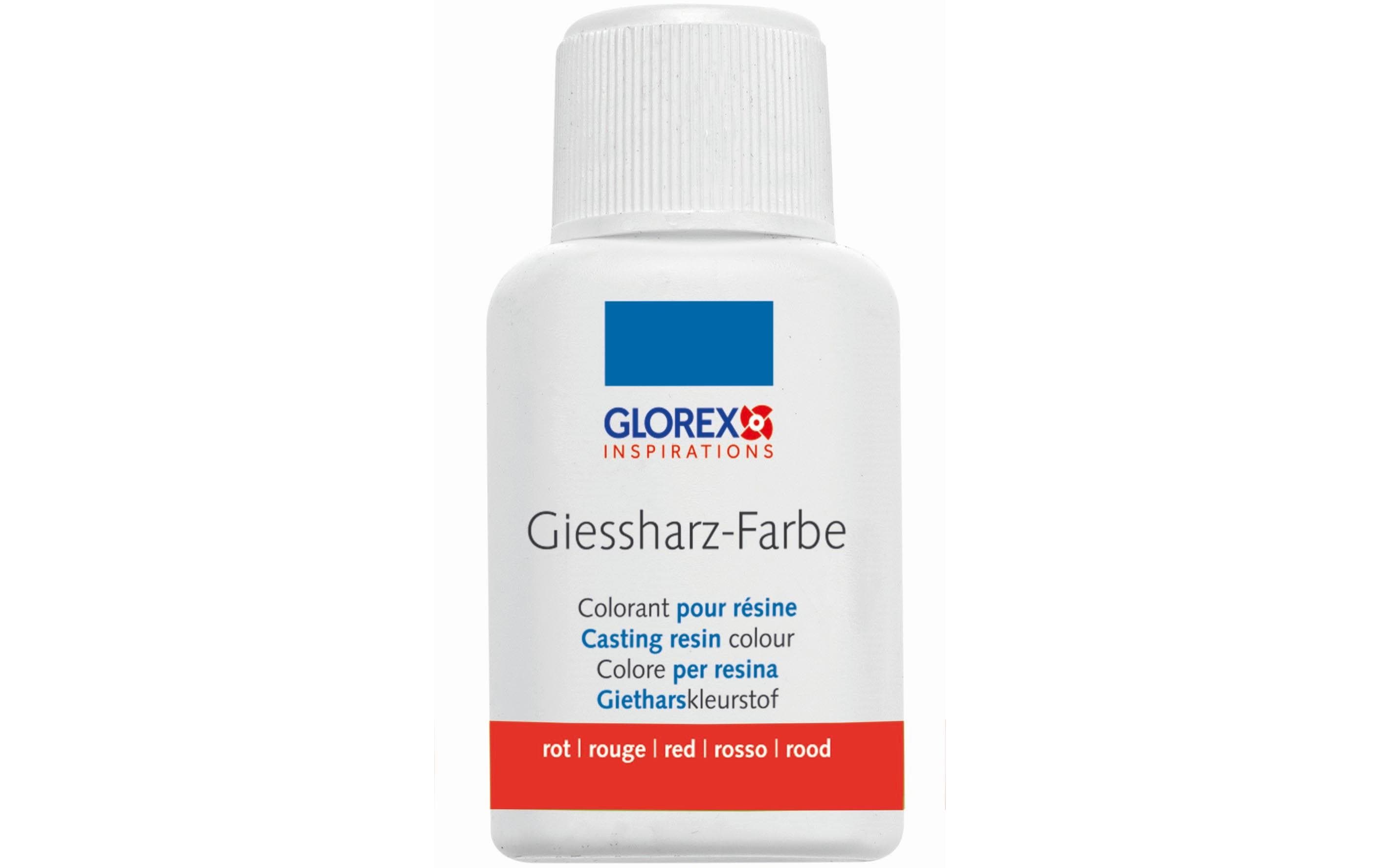 Glorex Giessharz-Farbe rot 20 ml