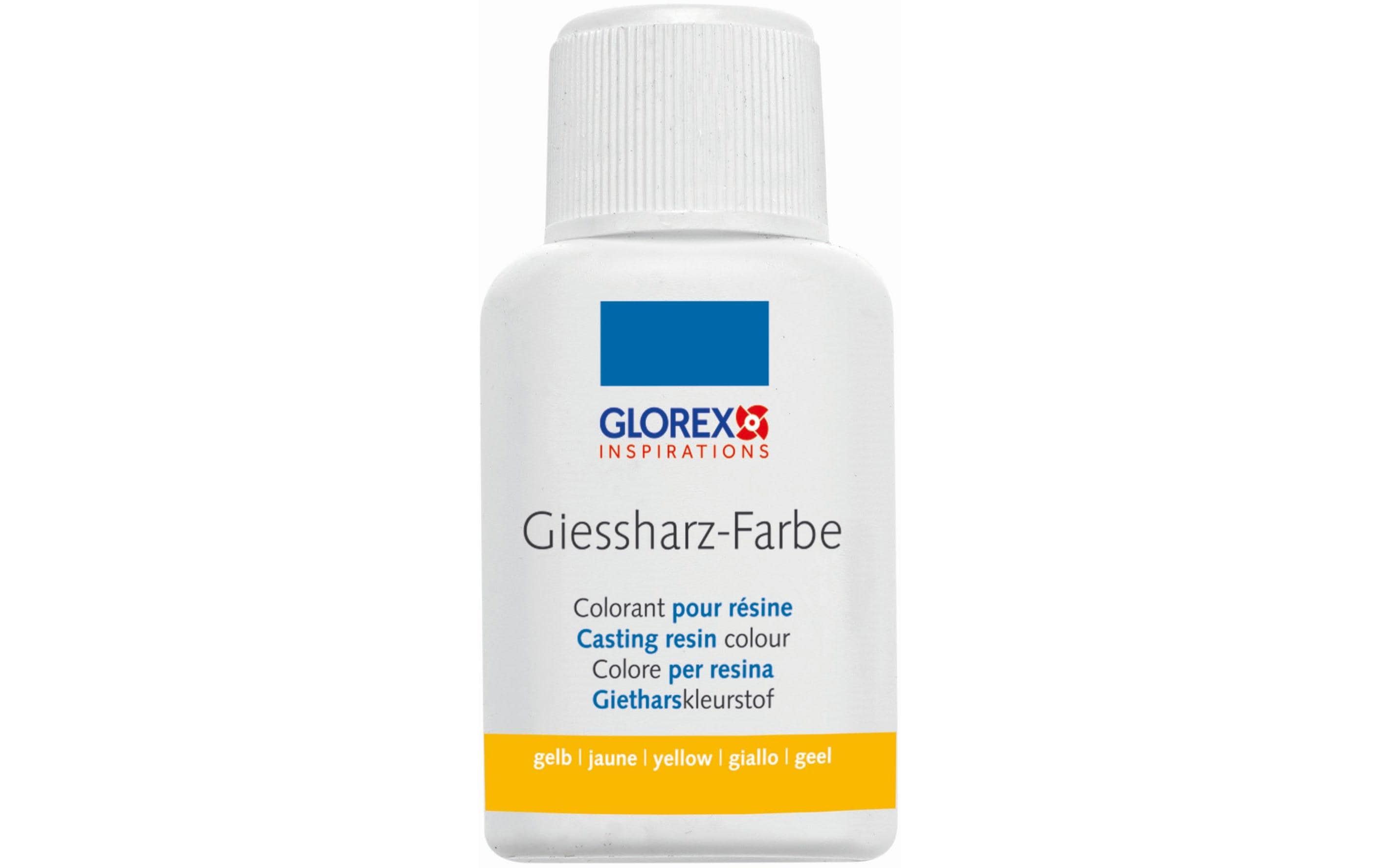 Glorex Giessharz-Farbe gelb 20 ml