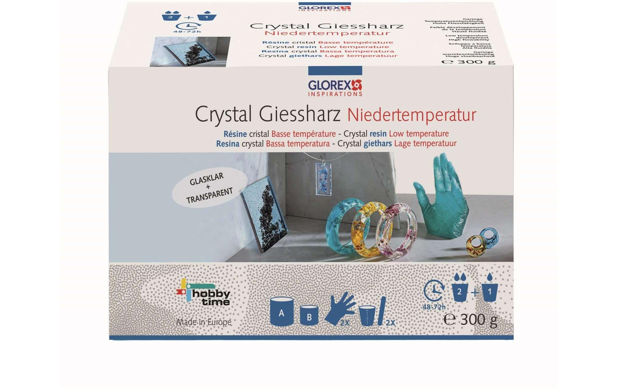 Glorex Crystal-Giessharz 300g Niedertemperatur