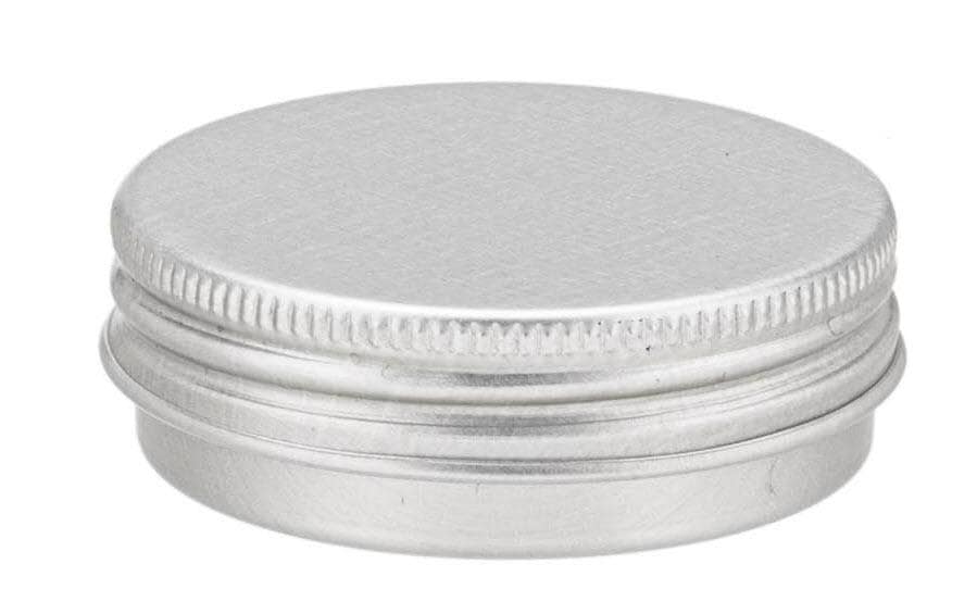 Glorex Alu-Schraubdeckeldose 10ml 36 x 12 mm, 2 Stück
