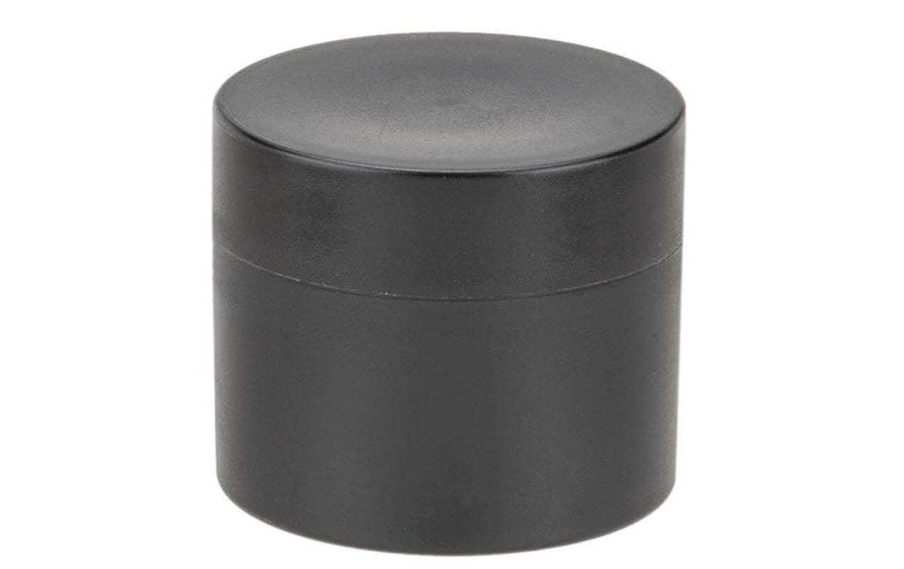 Glorex Creme-Dose doppelwandig, 5 ml schwarz, 2 Stück