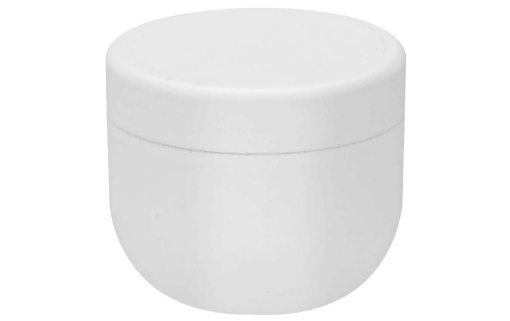 Glorex Creme-Dose einwandig, 10 ml weiss, 2 Stück