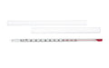 Glorex Laborthermometer Messbereich -10 bis 110 Grad
