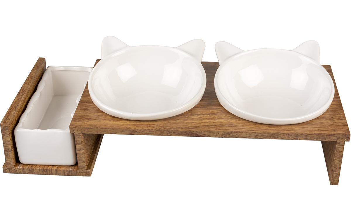 Duvoplus Dinner Set Kity Face 41.5x 18.5 x 11 cm