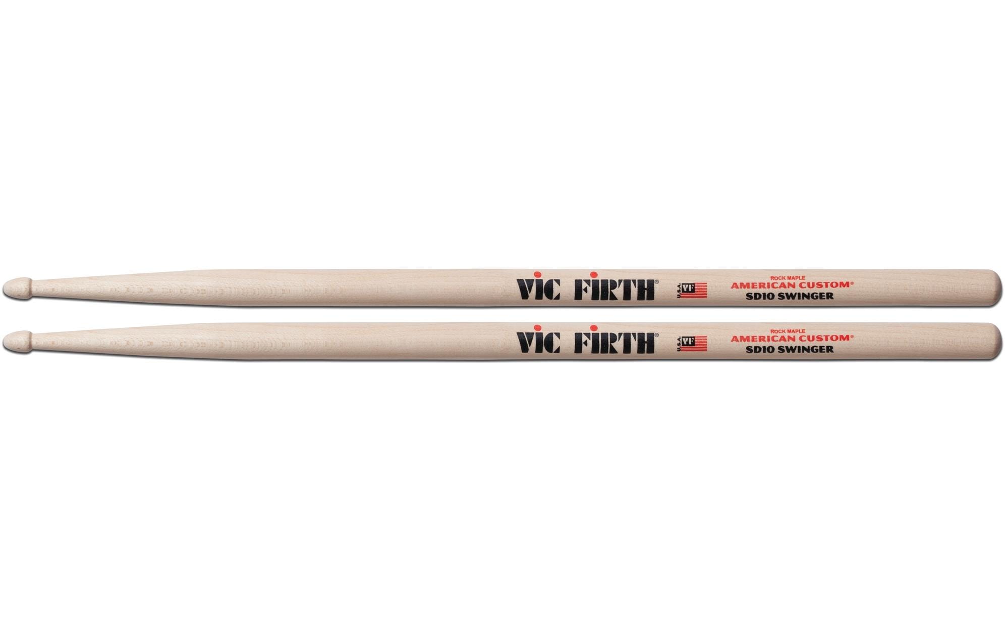 Vic Firth VFSD10 Drum Sticks SD10 Swinger Drum Sticks, Paar