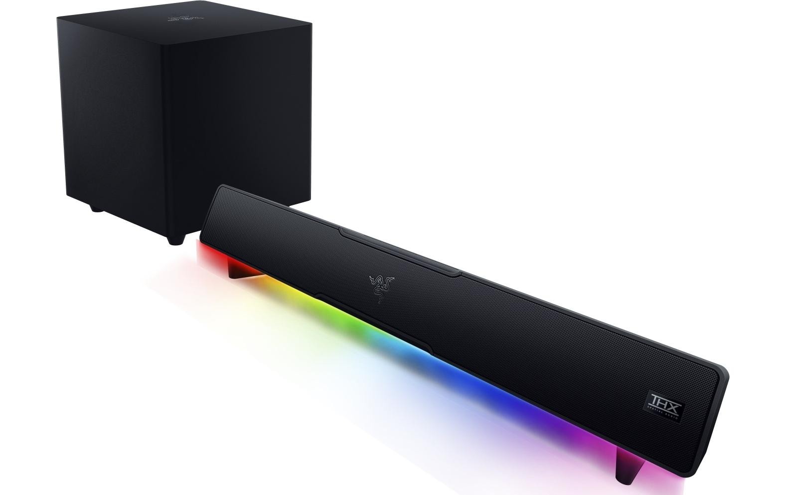Razer Leviathan V2 - PC Lautsprecher Bluethooth 5.2, USB Stromversorgung, THX