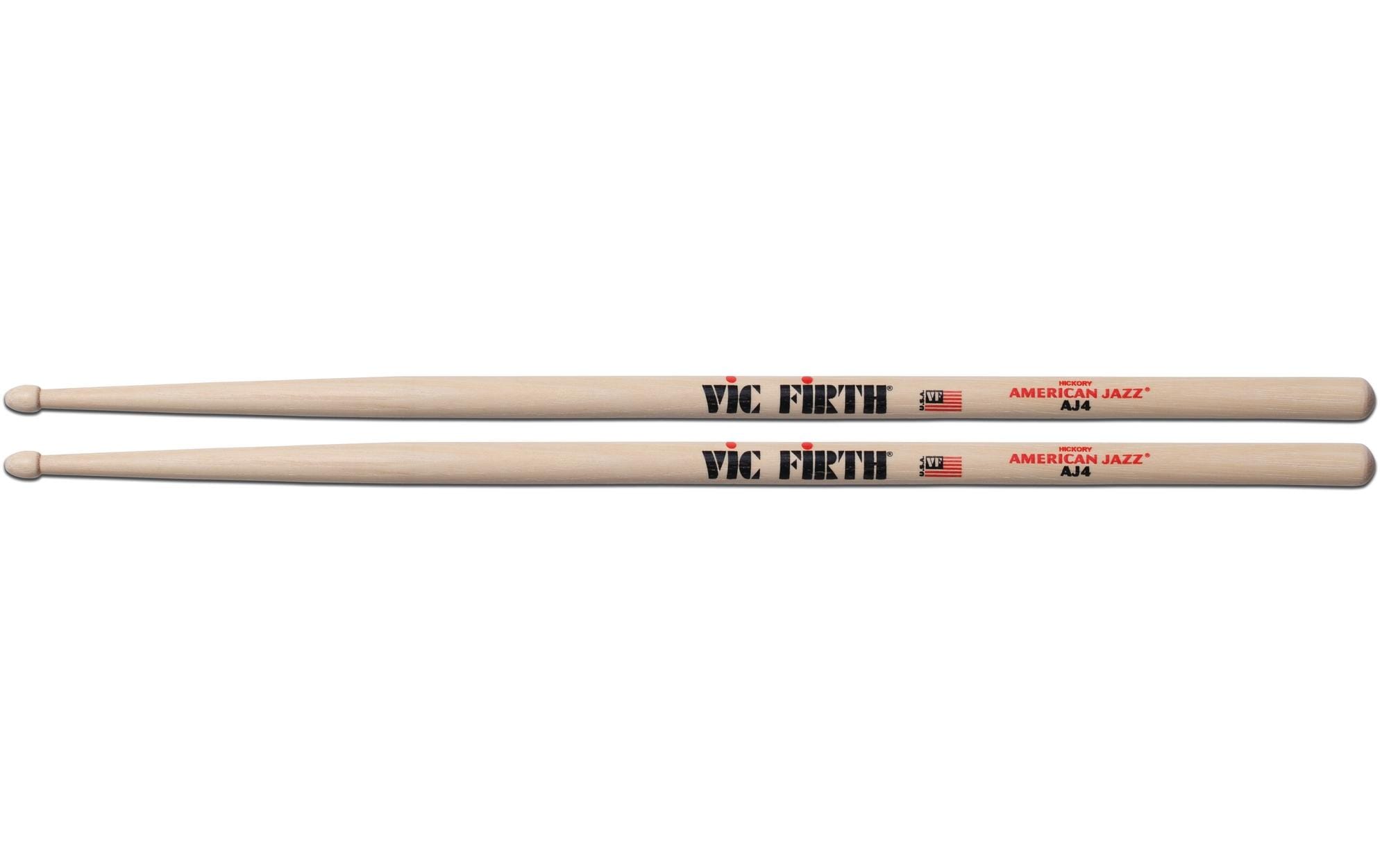 Vic Firth VFAJ4 Drum Sticks AJ4 Drum Sticks, Paar, American Jazz