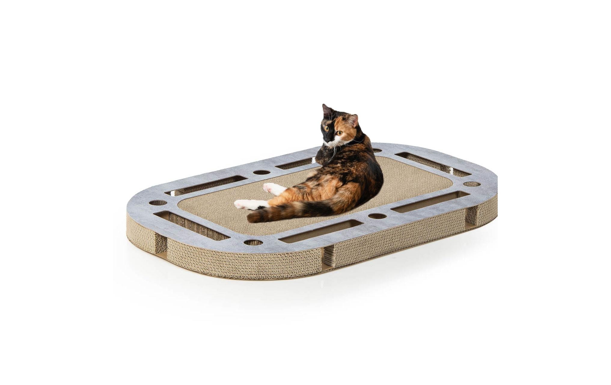 CanadianCat Katzenspielplatz Playplate betonoptik