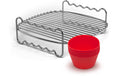 Philips Party Kit HD9904/01 Grillrost, 7 Muffin Cups
