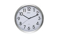 MAUL Wanduhr MAULmove, Silber 40x4.4 cm (DxT), Aluminimum