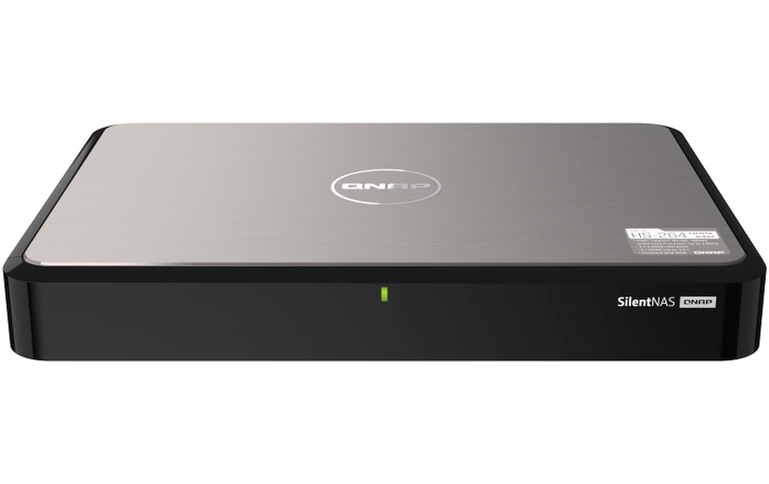 QNAP NAS HS-264-8G, 2-bay Celeron N5105/N5095 Quad Core, 8GB RAM