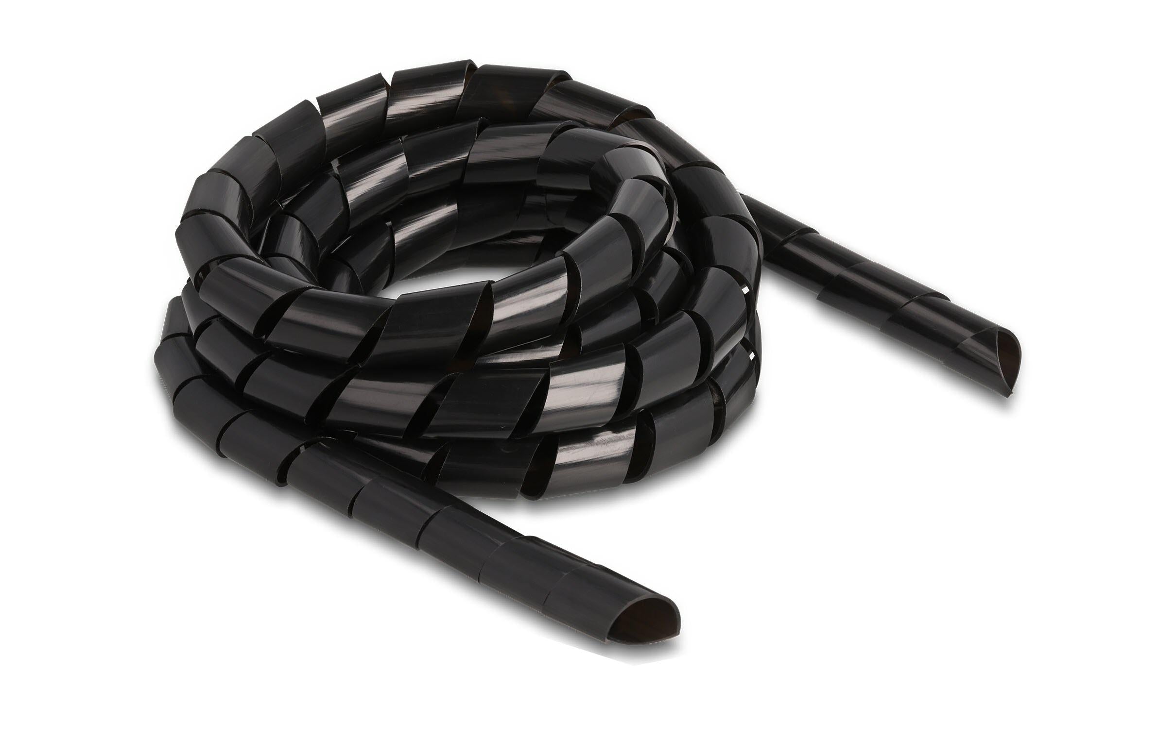 Delock Spiralschlauch flexibel 2m x 16mm, schwarz